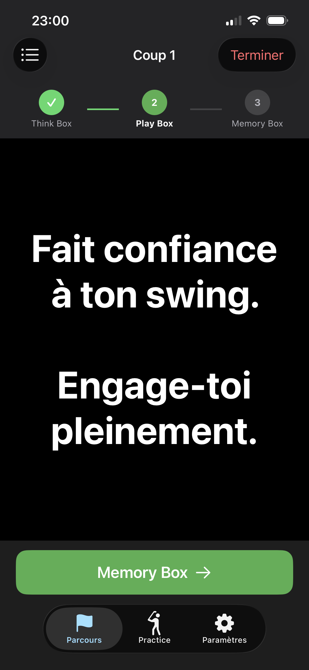 FairwayMind app