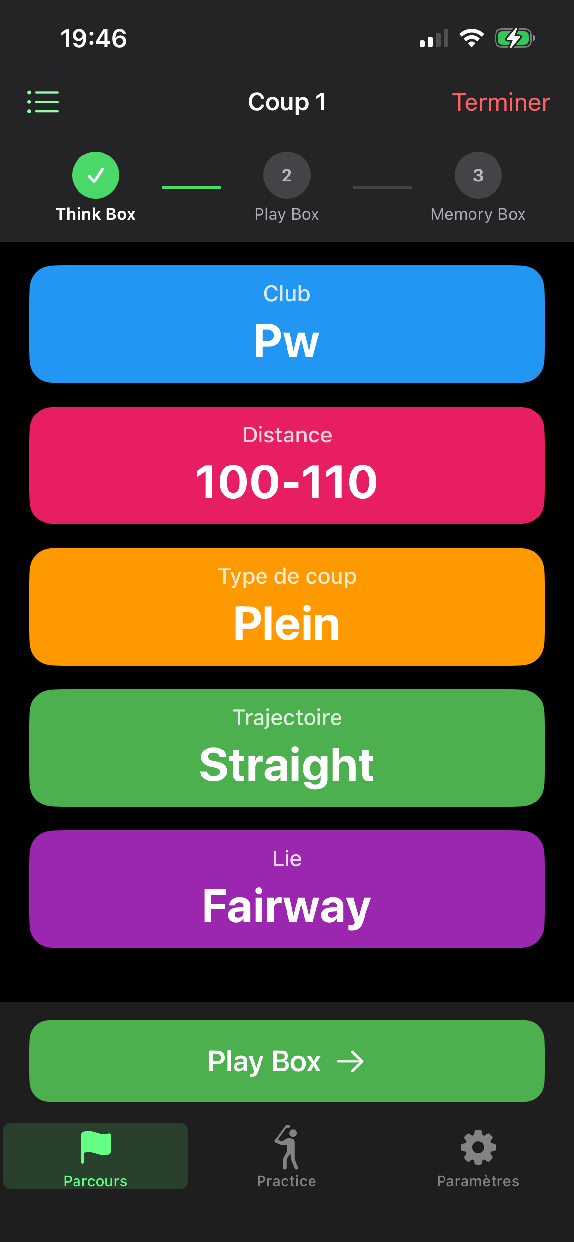 FairwayMind app